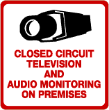 Video Surveillance Signs
