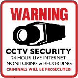 Property Under Surveillance Signs